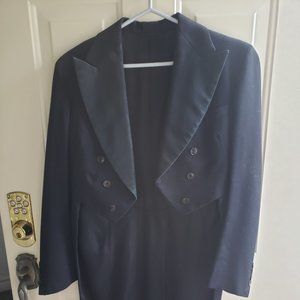 Vintage Men's Size 36 Tailcoat Tuxedo Jacket